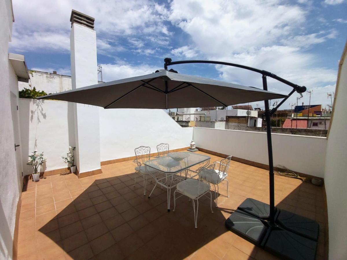 Triana Procurador Con Terraza Privada Apartment Sevilla Bagian luar foto
